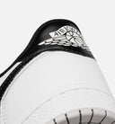 Air Jordan 1 Low 85 Metallic Black Mens Lifestyle Shoe - White/Black/Neutral Grey