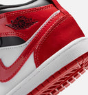 Air Jordan 1 Mid SE Preschool Lifestyle Shoe -  Black/White/Varsity Red