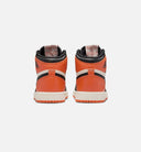 Air Jordan 1 Retro High OG Shattered Backboard Preschool Lifestyle Shoe - Black/Black/Sail/Starfish