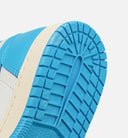 Air Jordan 1 Retro High OG UNC Reimagined Grade School Lifestyle Shoe - Dark Powder Blue/Sail