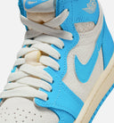 Air Jordan 1 Retro High OG UNC Reimagined Preschool Lifestyle Shoe - Dark Powder Blue/Sail Free Shipping
