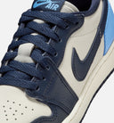 Air Jordan 1 Retro Low OG Obsidian Grade School Lifestyle Shoe - Obsidian/University Blue/Sail