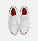 Air Jordan 3 Retro El Vuelo Mens Lifestyle Shoe - Summit White/Pine Green/Dragon Red/Metallic Gold