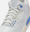 Air Jordan 3 Retro Lucky Shorts Mens Lifestyle Shoe - Summit White/Hydrogen Blue/Legend Blue