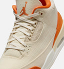 Air Jordan 3 Retro Starfish Womens Lifestyle Shoe - Fossil/Starfish/Sail