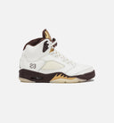 Air Jordan 5 Retro Golden Ticket Womens Lifestyle Shoe - Earth/Metallic Gold/Sail/Muslin