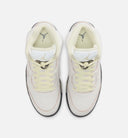 Air Jordan 5 Retro Luminous Green and Sail Womens Lifestyle Shoe - Sail/Luminous Green/Anthracite Free Shipping