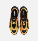 Air Max Muse Black and Metallic Silver Womens Lifestyle Shoe - Black/Bright Crimson/Volt/Metallic Silver