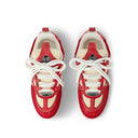 LV Skate Sneakers Red and White