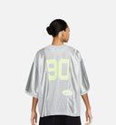 NSW Oversized Graphic Womens Jersey - Light Smoke Grey/Barely Volt